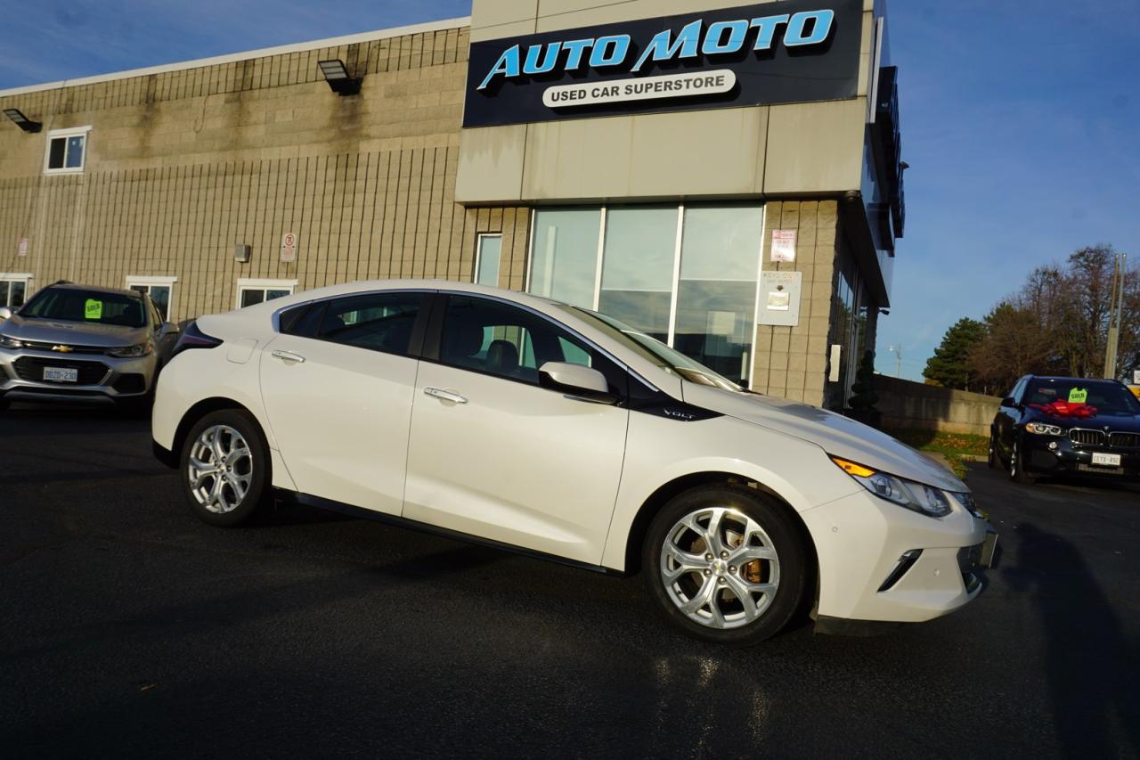 Used 2017 Chevrolet Volt LTZ PREMIER CERTIFIED *1 OWNER*CHEVY MAINTAIN* CAMERA BLUETOOTH LEATHER HEATED SEATS CRUISE ALLOYS for sale in Burlington, ON