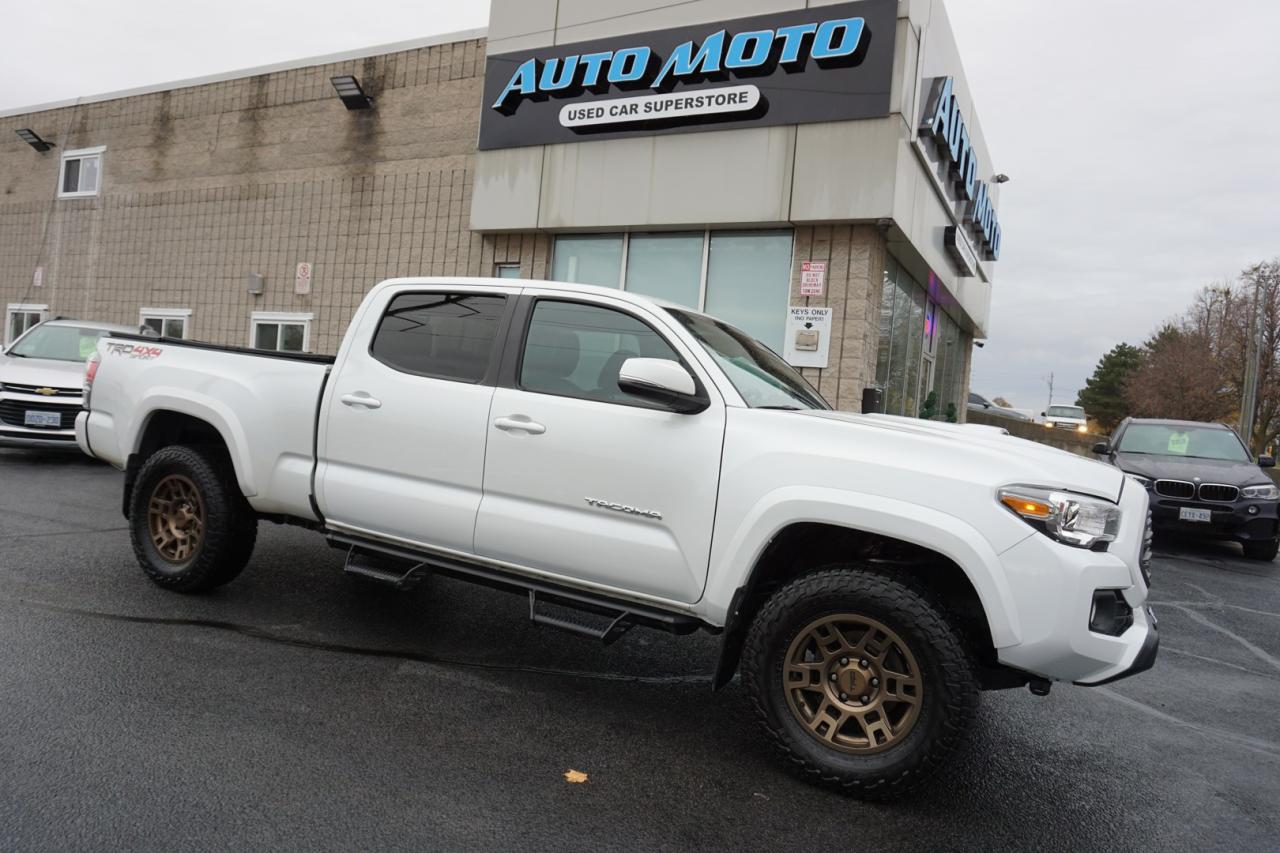 Used 2022 Toyota Tacoma TRD DOUBLE CAB LONF BED V6 4WD *TOYOTA MAINTAIN* CERTIFIED CAMERA NAV BLUETOOTH LEATHER HEATED SEATS CRUISE ALLOYS for sale in Burlington, ON