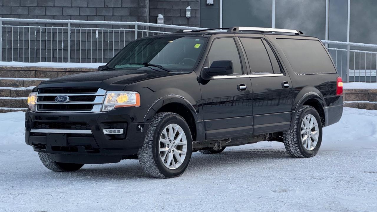 Used 2017 Ford Expedition Max LIMITED 4WD | LEATHER | BACKUP CAM | CARPLAY  | YEAR END BLOWOUT! for sale in Calgary, AB