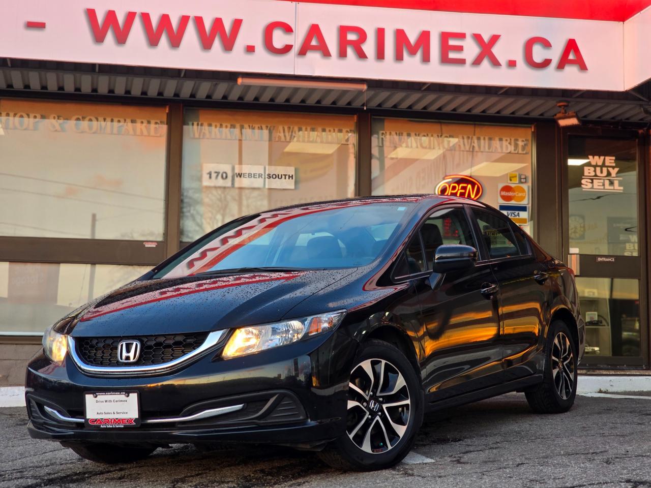 Used 2015 Honda Civic EX Sunroof | LaneWatch | Backup Camera | Heated Seats for sale in Waterloo, ON