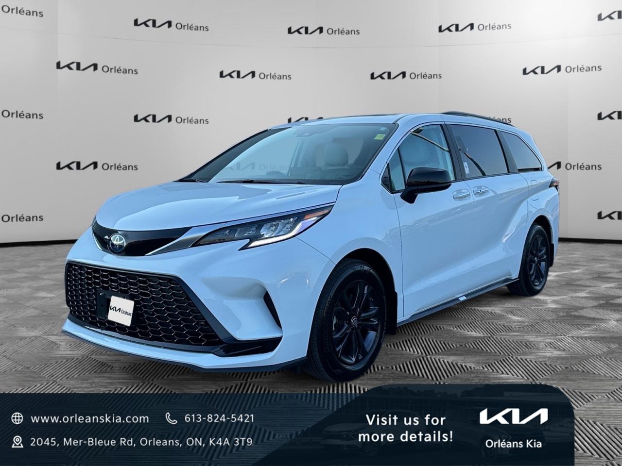 Used 2024 Toyota Sienna XSE 7-Passenger AWD | LEATHER | SUNROOF | APPLE CARPLAY | ANDROID AUTO | AC | HEATED SEATS | KEYLESS ENTRY | BACKUP for sale in Orleans, ON