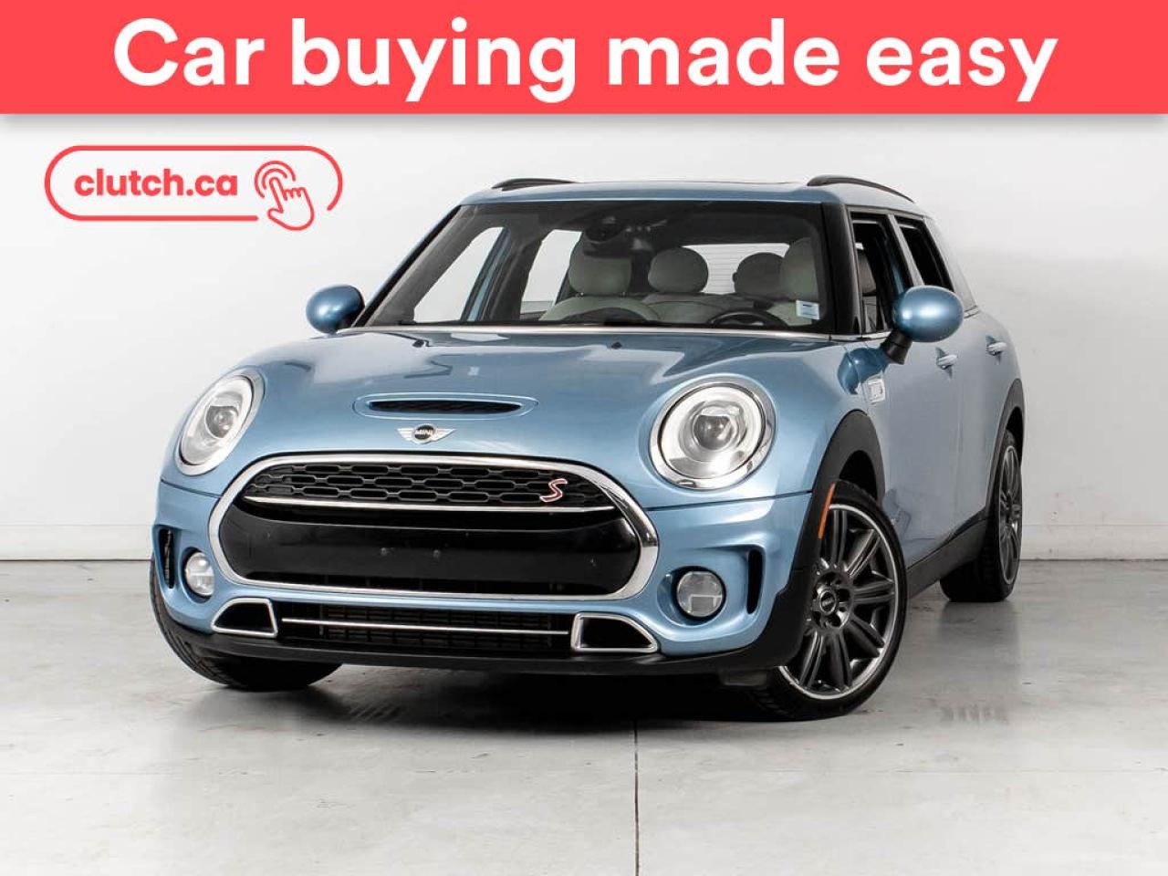 Used 2017 MINI Cooper Clubman Cooper S ALL4 AWD w/ Moonroof, Leather, Nav for sale in Bedford, NS