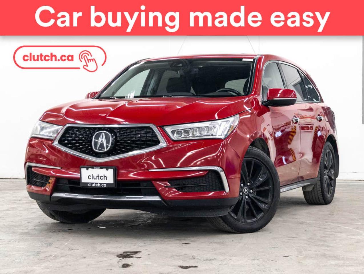 Used 2018 Acura MDX Tech AWD w/ Rear Entertainment System, Apple CarPlay & Android Auto, Nav for sale in Toronto, ON