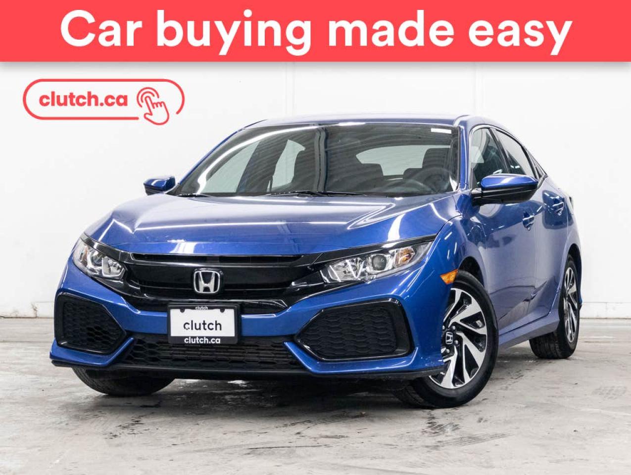 Used 2017 Honda Civic LX w/ Apple CarPlay & Android Auto, A/C, Rearview Cam for sale in Toronto, ON