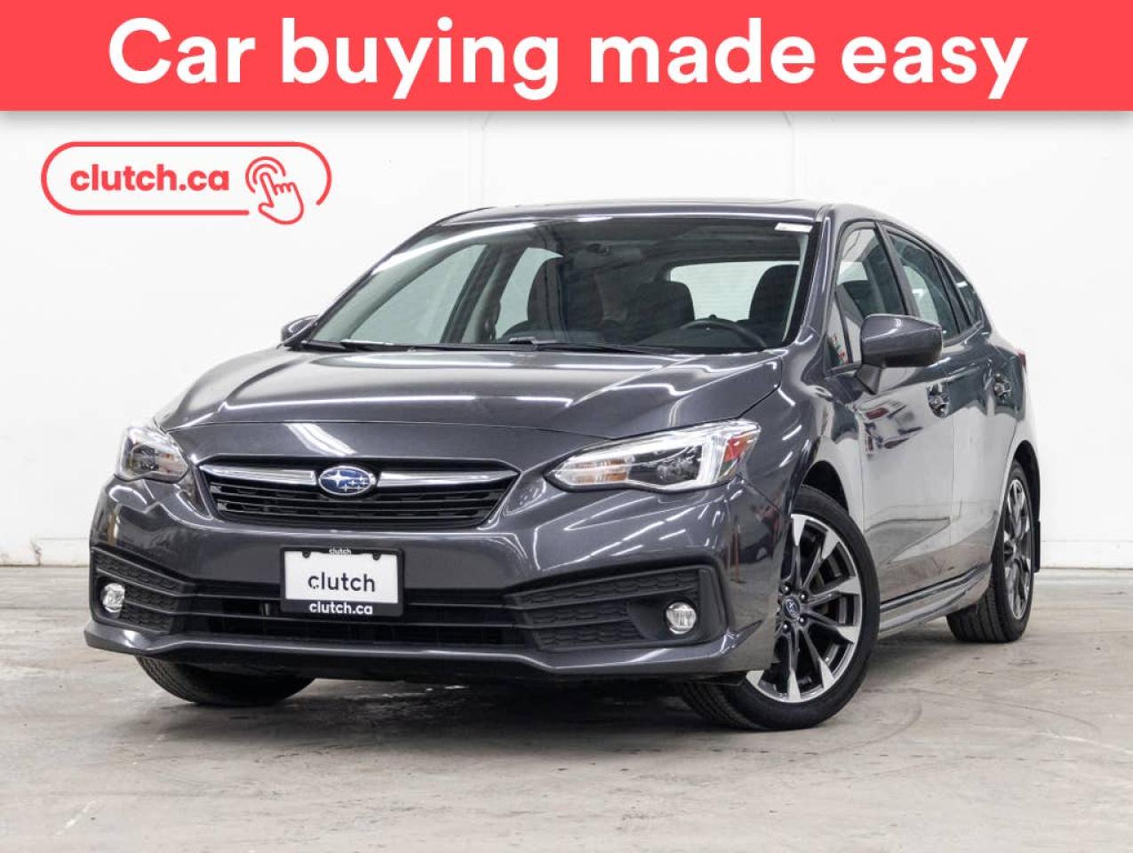 Used 2020 Subaru Impreza Sport AWD w/ Apple CarPlay & Android Auto, Heated Front Seats, Rearview Camera for sale in Toronto, ON