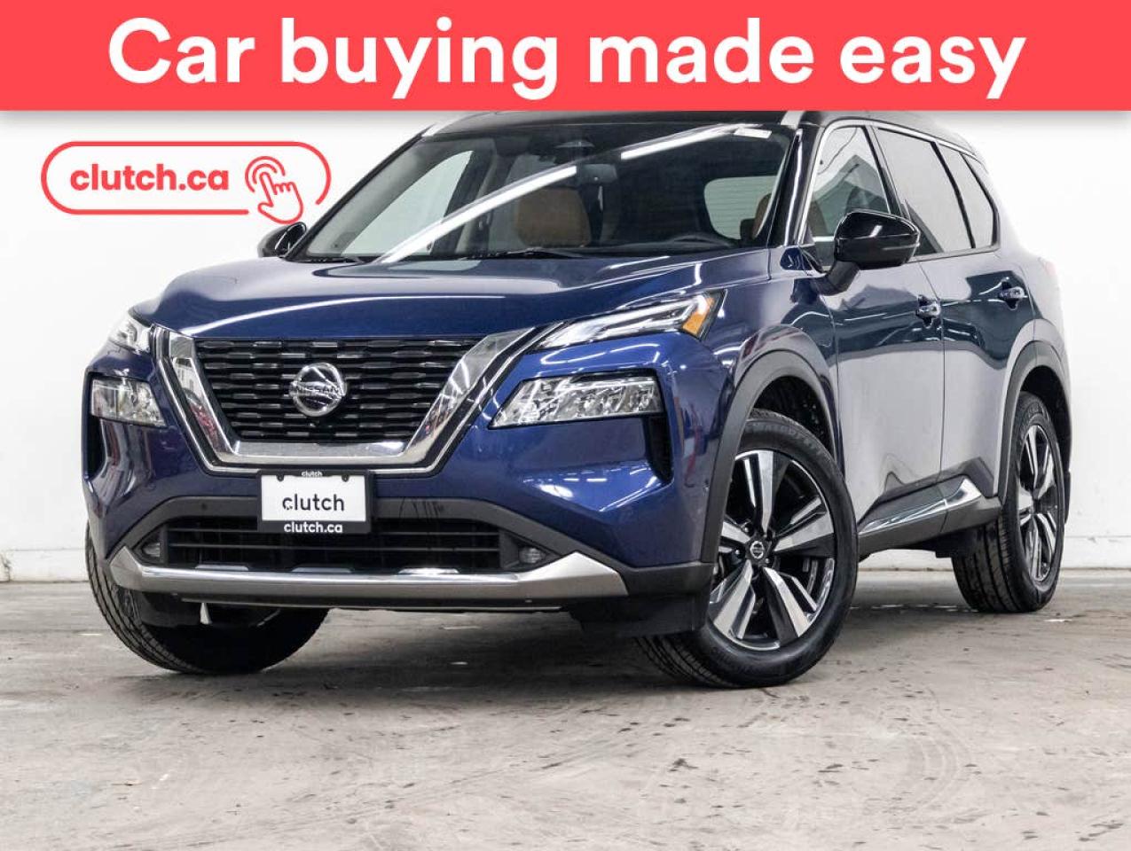 Used 2021 Nissan Rogue Platinum AWD w/ Apple CarPlay & Android Auto, Heated Steering Wheel, Heated Front Seats for sale in Toronto, ON