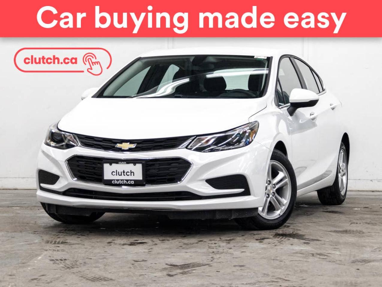 Used 2018 Chevrolet Cruze LT Auto w/ Apple CarPlay & Android Auto, Rearview Cam, A/C for sale in Toronto, ON