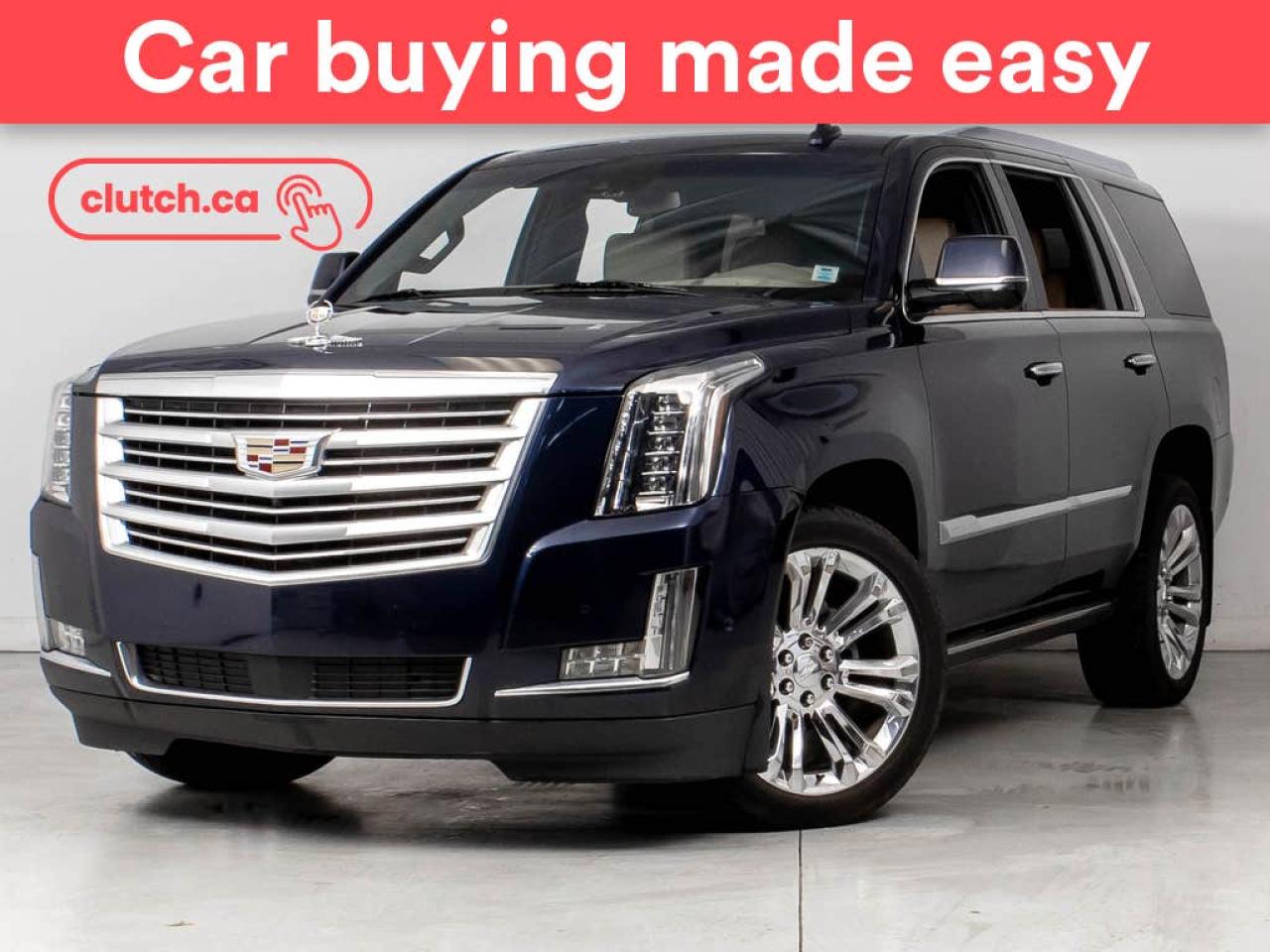 Used 2019 Cadillac Escalade Platinum w/ Sunroof, Nav, Leather for sale in Bedford, NS