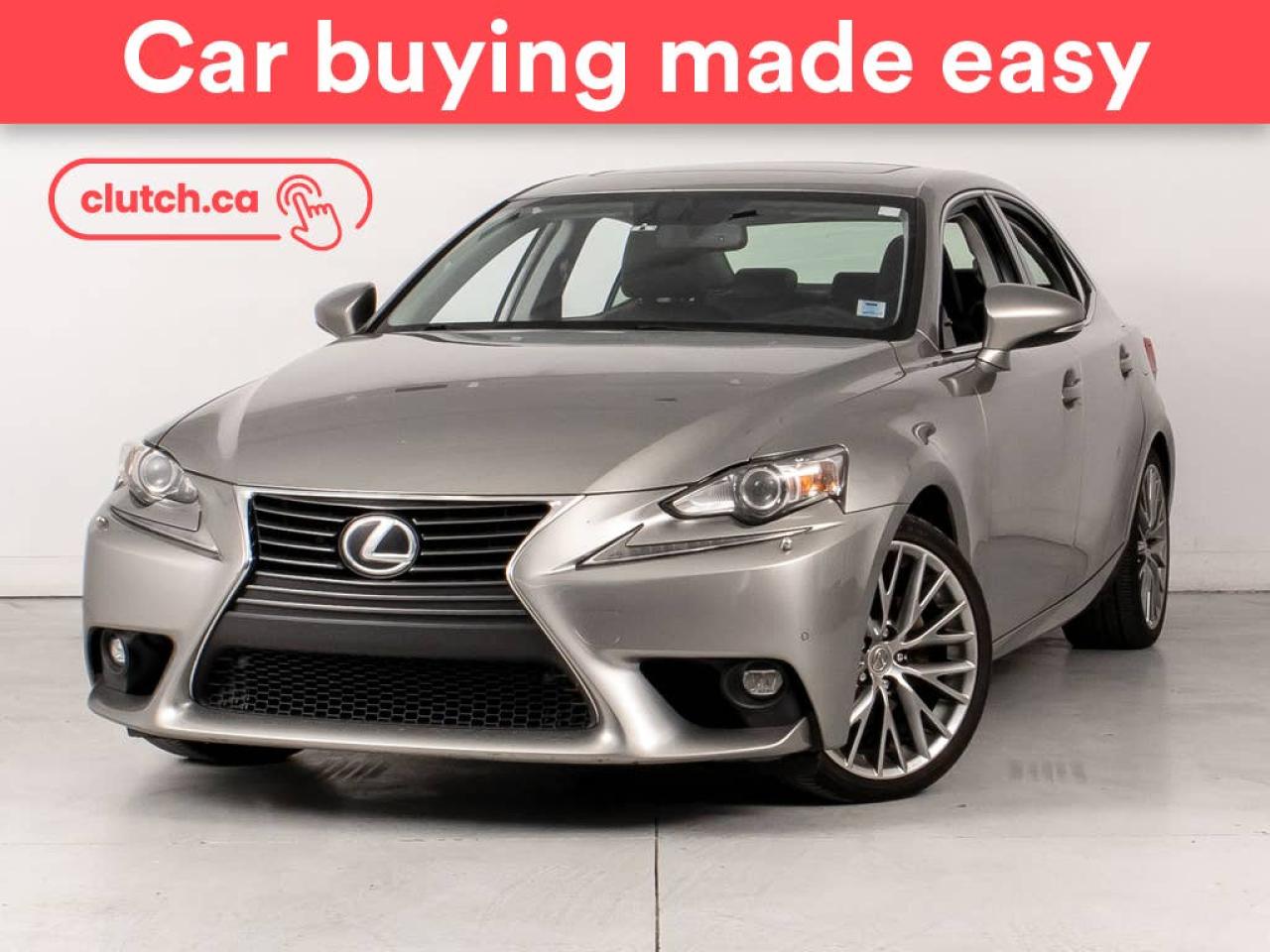 Used 2015 Lexus IS 250 AWD w/ Dual-Zone A/C, Heated/ Ventilated Front Seats, Navigation for sale in Bedford, NS