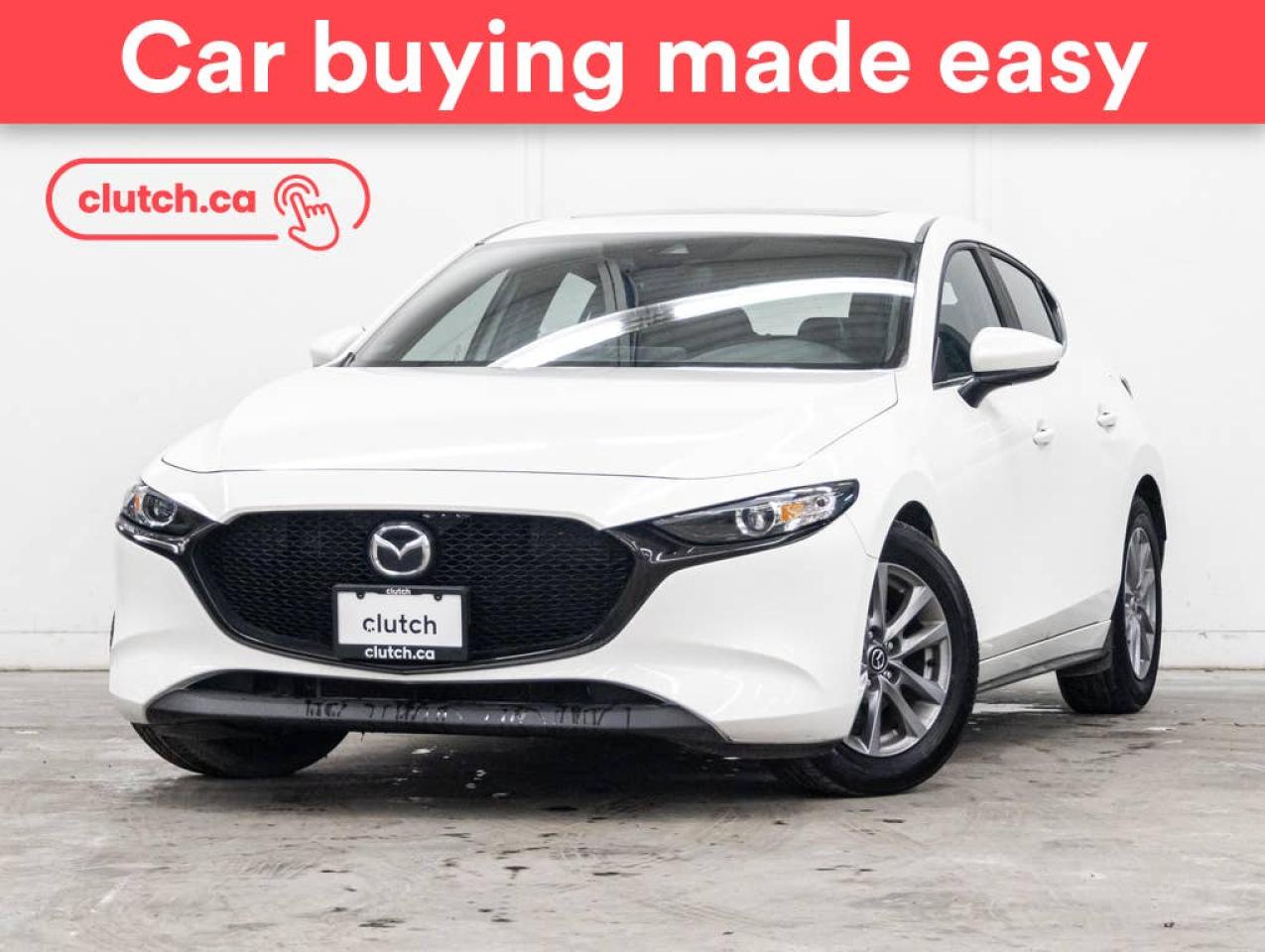 Used 2022 Mazda MAZDA3 Sport GS w/ Luxury Pkg w/ Apple CarPlay & Android Auto, Dual Zone A/C, Power Sunroof for sale in Toronto, ON