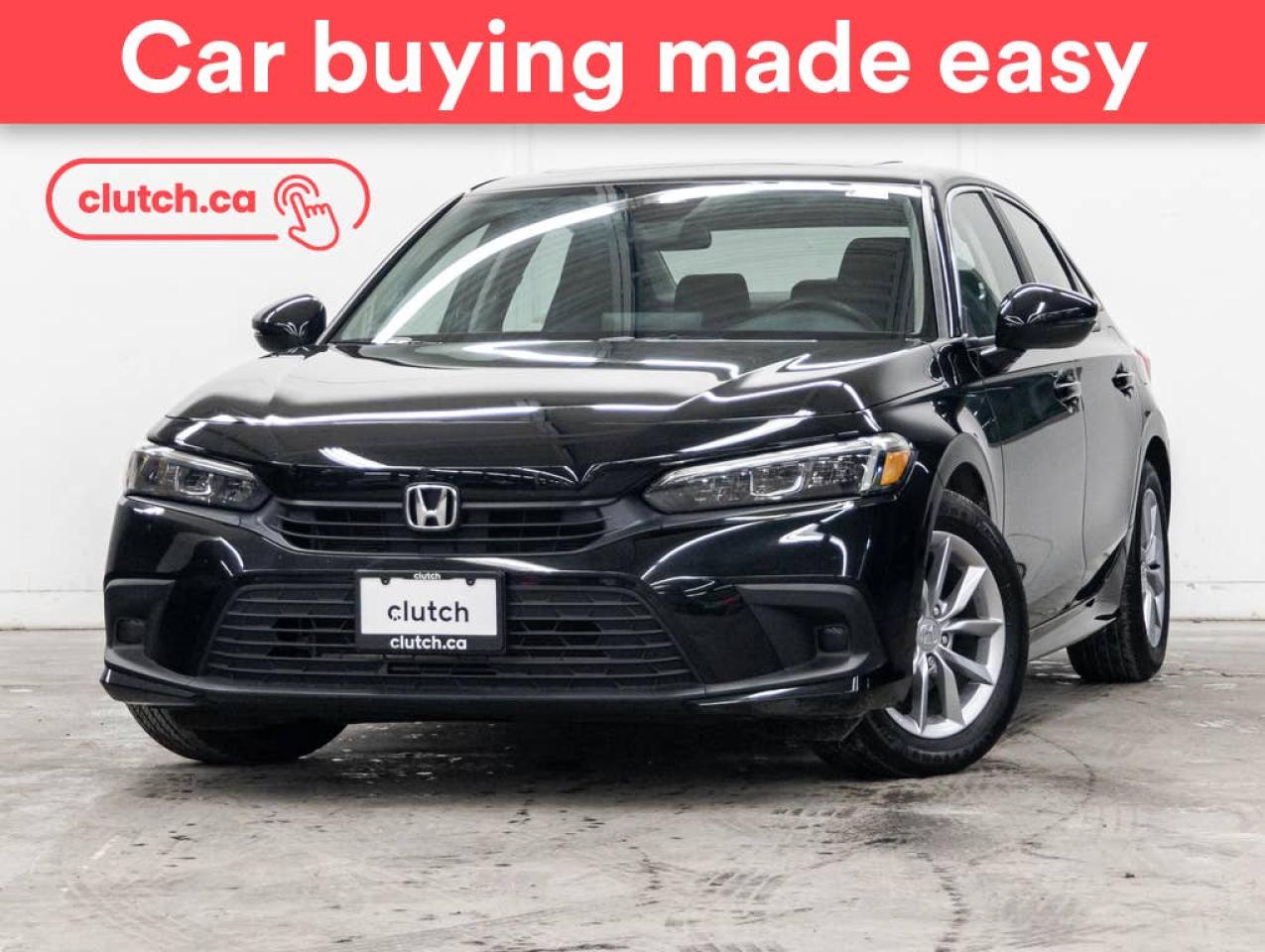 Used 2022 Honda Civic EX w/ Apple CarPlay & Android Auto, Dual Zone A/C, Power Sunroof for sale in Toronto, ON