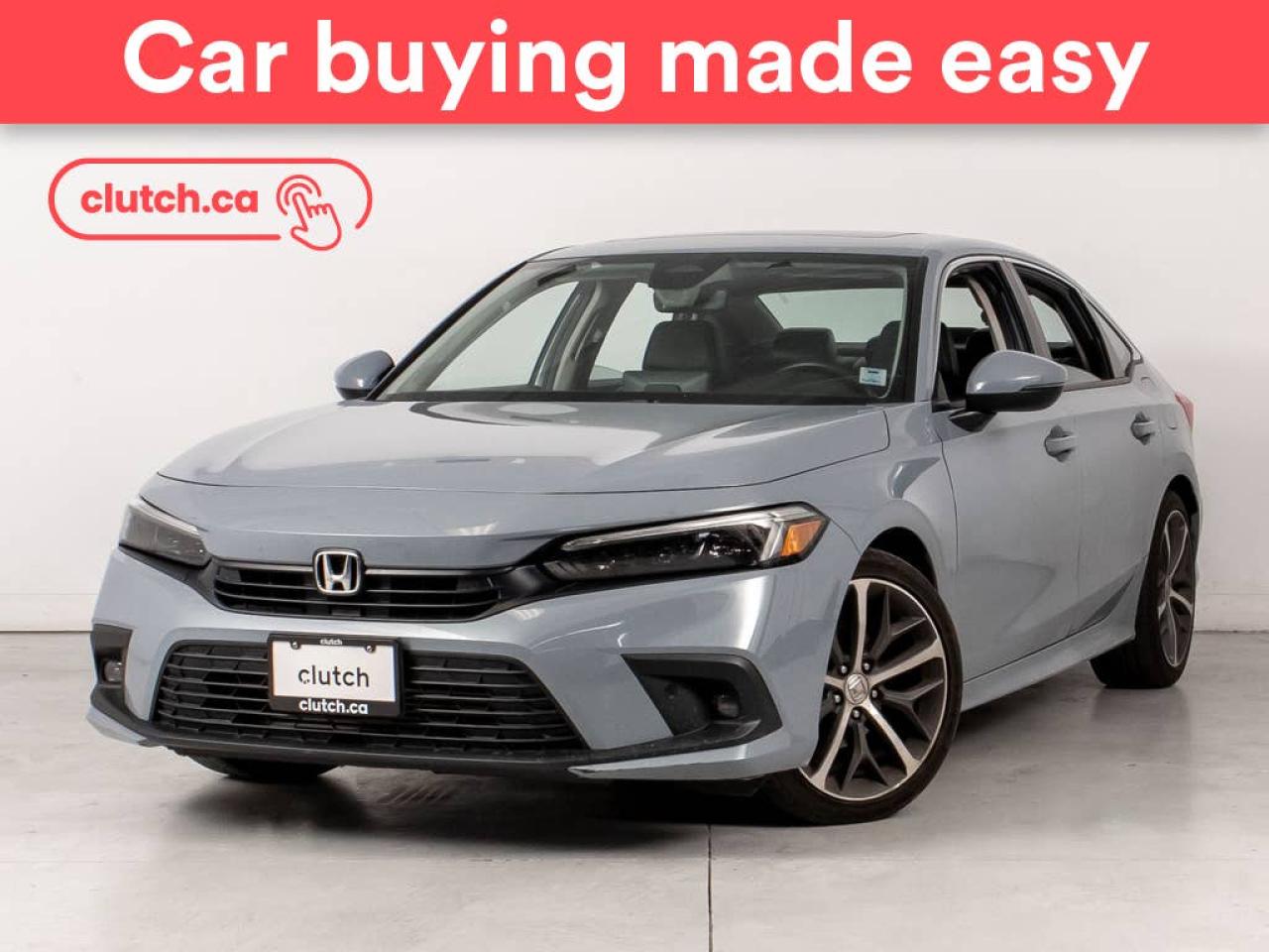 Used 2023 Honda Civic Touring  w/ Apple CarPlay & Android Auto, Parking Sensors, Backup Camera for sale in Bedford, NS