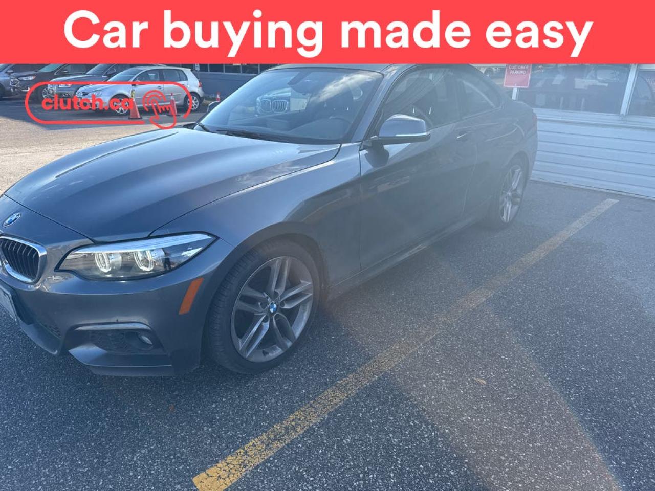 Used 2018 BMW 2 Series 230i xDrive AWD w/ Apple CarPlay, Dual Zone A/C, Power Sunroof for sale in Toronto, ON