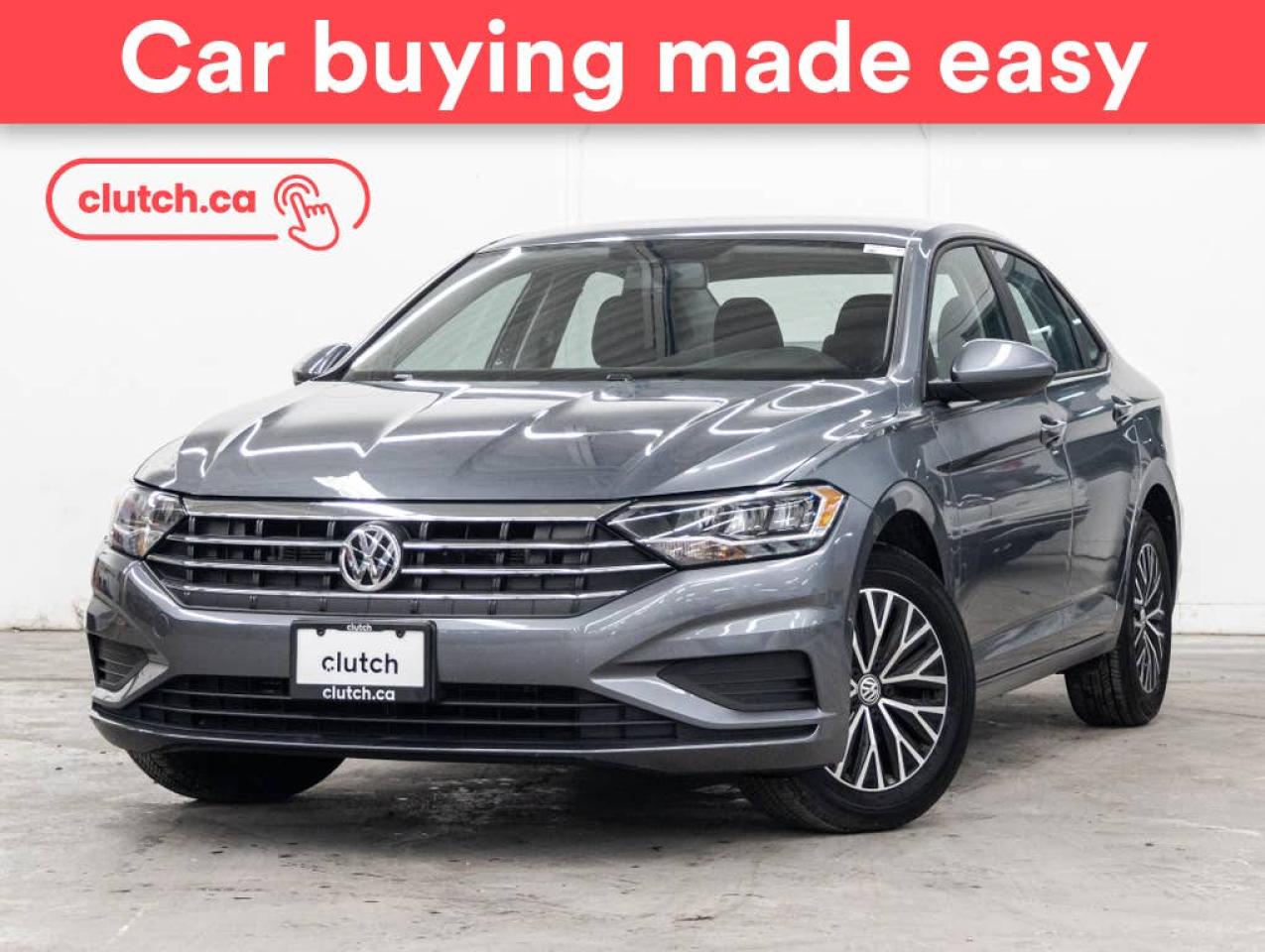 Used 2020 Volkswagen Jetta Comfortline w/ Apple CarPlay & Android Auto, Heated Front Seats, Rearview Cam for sale in Toronto, ON