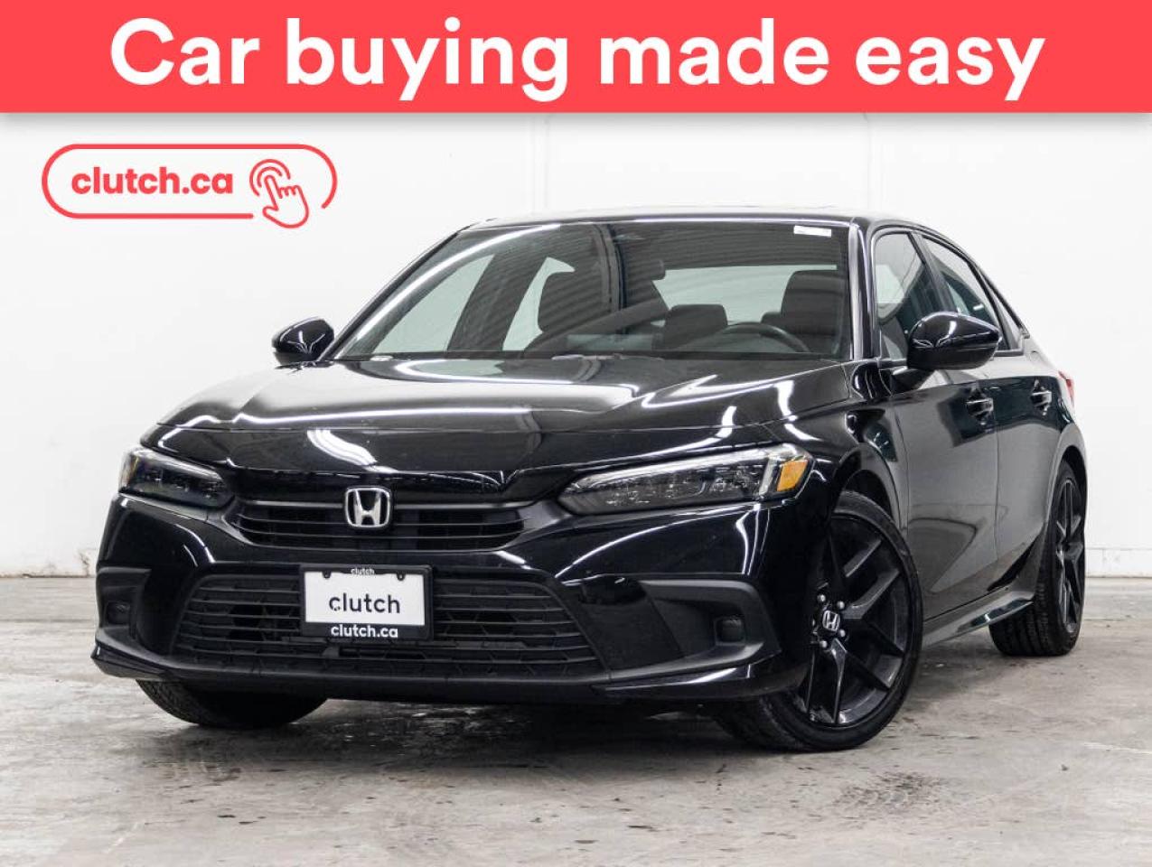 Used 2022 Honda Civic Sport w/ Apple CarPlay & Android Auto, Dual Zone A/C, Power Sunroof for sale in Toronto, ON