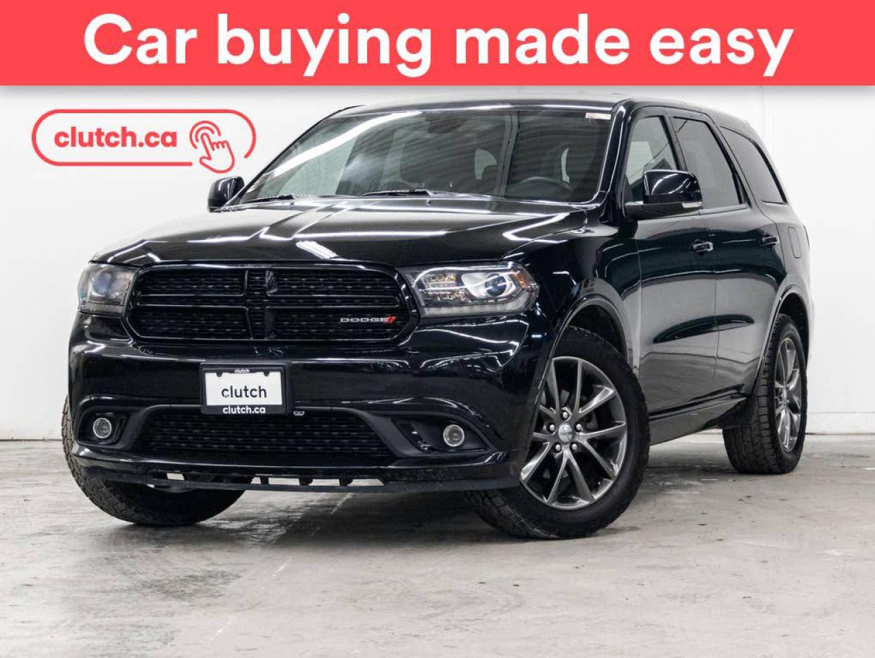 Used 2017 Dodge Durango GT AWD w/ Cruise Control, Tri Zone A/C, Rearview Cam for sale in Toronto, ON