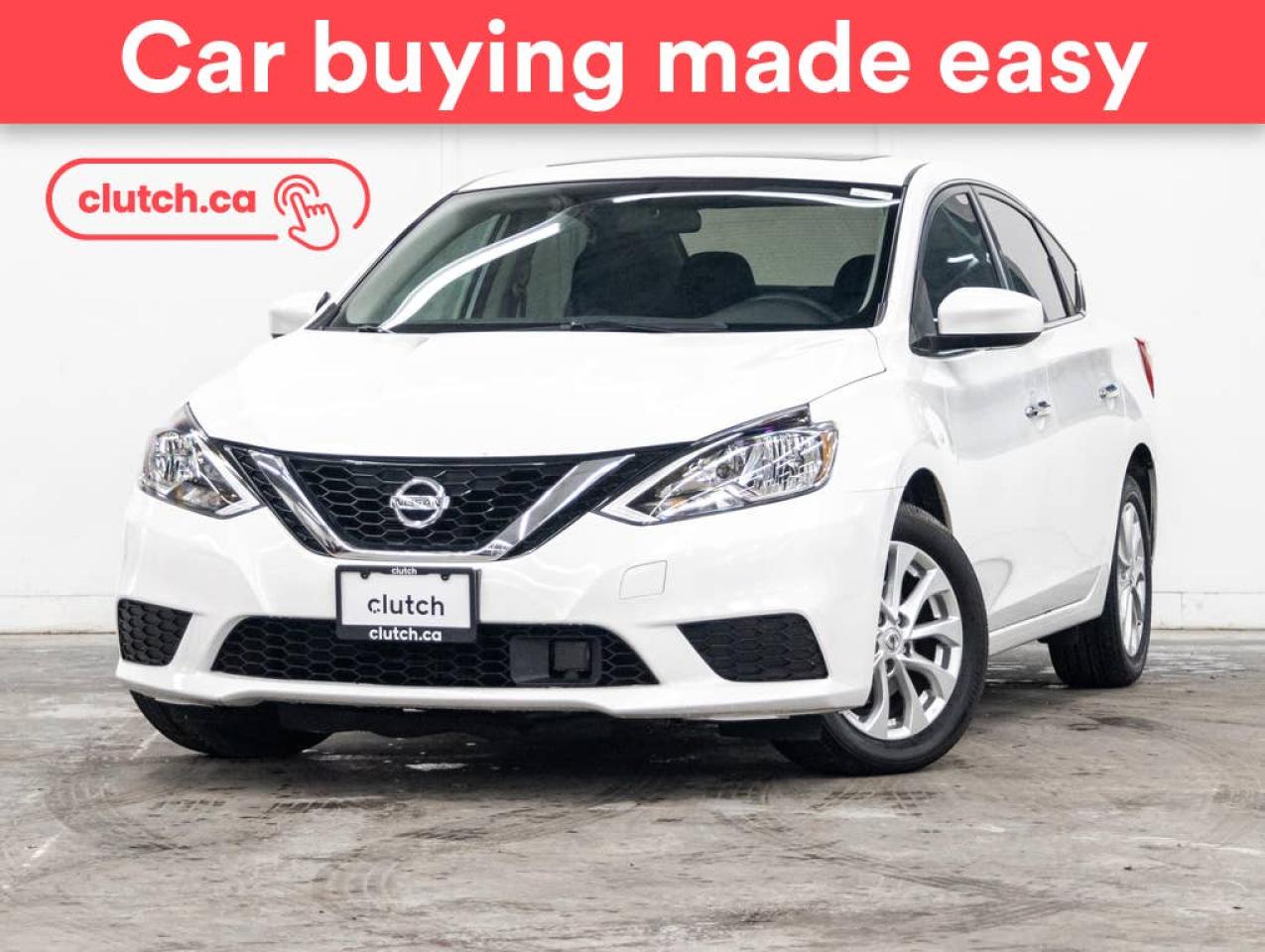 Used 2019 Nissan Sentra SV w/ Style Pkg w/ Apple CarPlay, Dual Zone A/C, Power Sunroof for sale in Toronto, ON