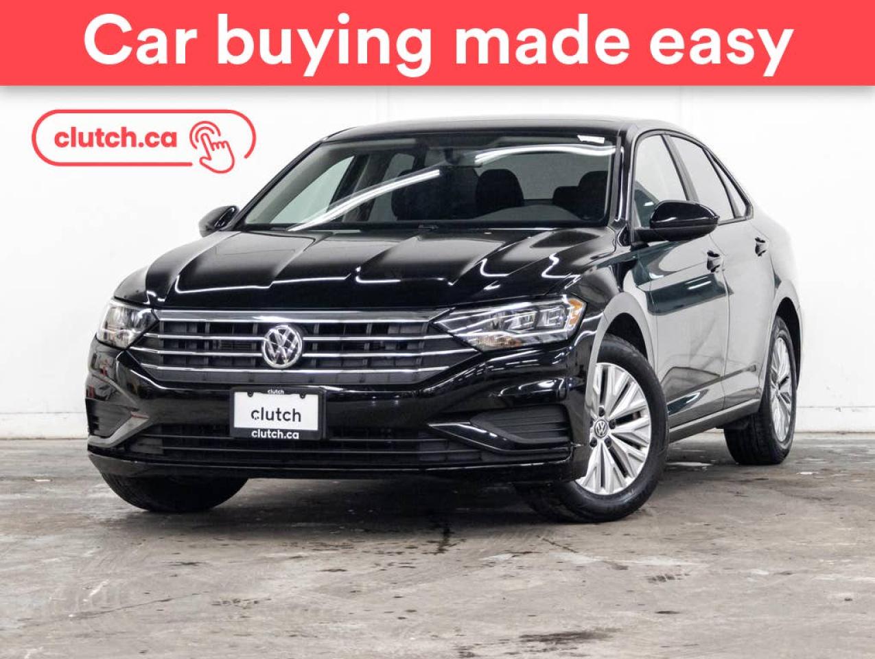 Used 2019 Volkswagen Jetta Comfortline w/ Apple CarPlay & Android Auto, A/C, Rearview Cam for sale in Toronto, ON