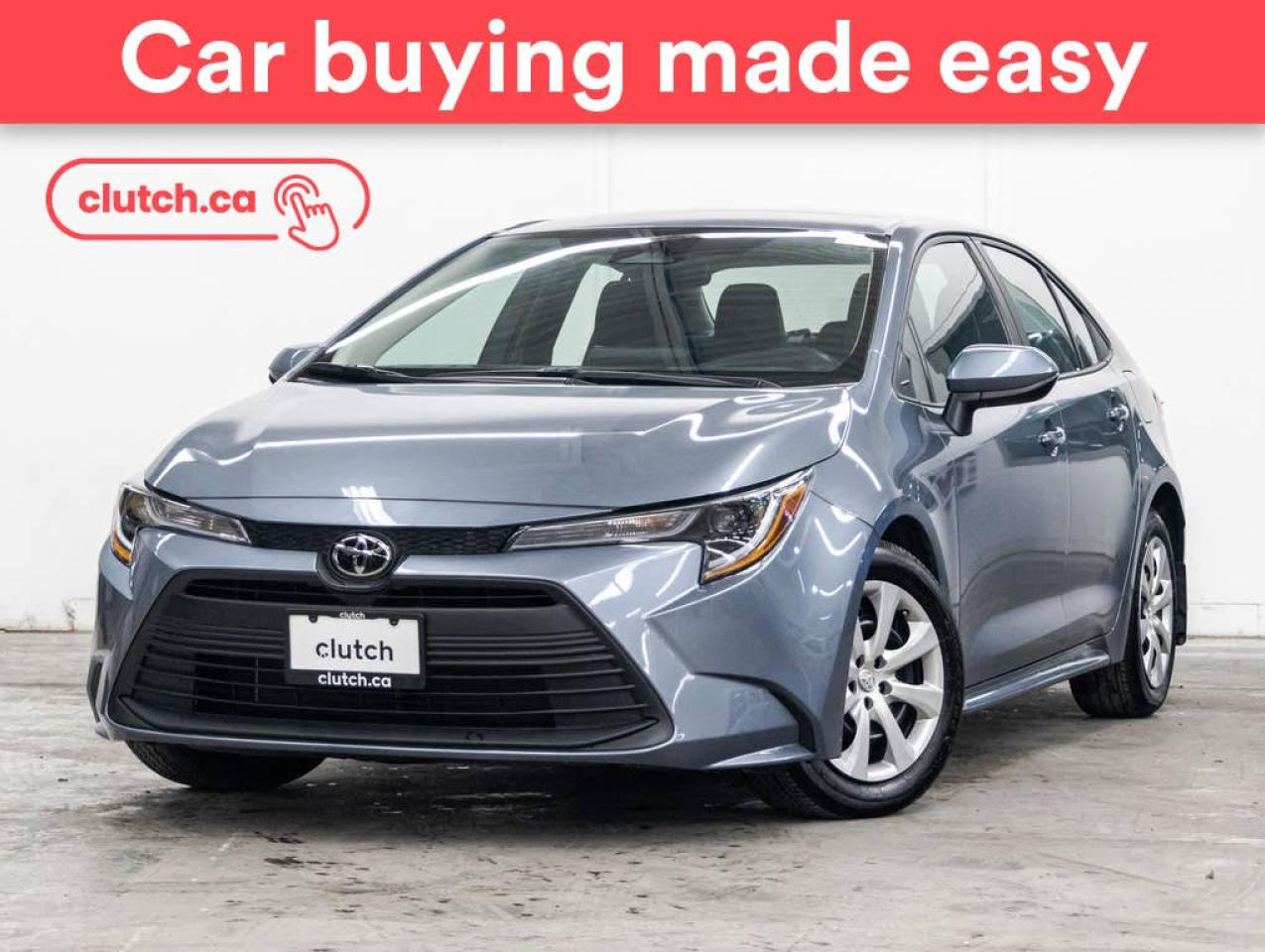 Used 2023 Toyota Corolla LE w/ Apple CarPlay & Android Auto, Heated Front Seats, Rearview Camera for sale in Toronto, ON