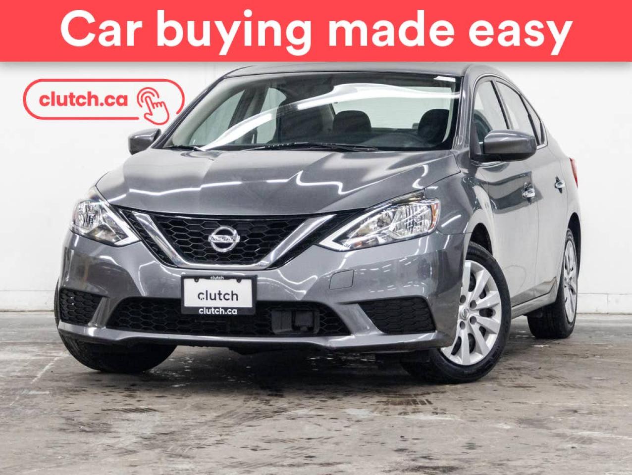 Used 2019 Nissan Sentra SV w/ Apple CarPlay & Android Auto, Dual Zone A/C, Rearview Cam for sale in Toronto, ON