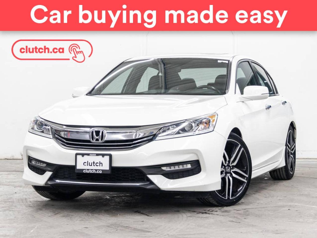 Used 2017 Honda Accord Sport w/ Apple CarPlay & Android Auto, Heated Front Seats, Rearview Camera for sale in Toronto, ON