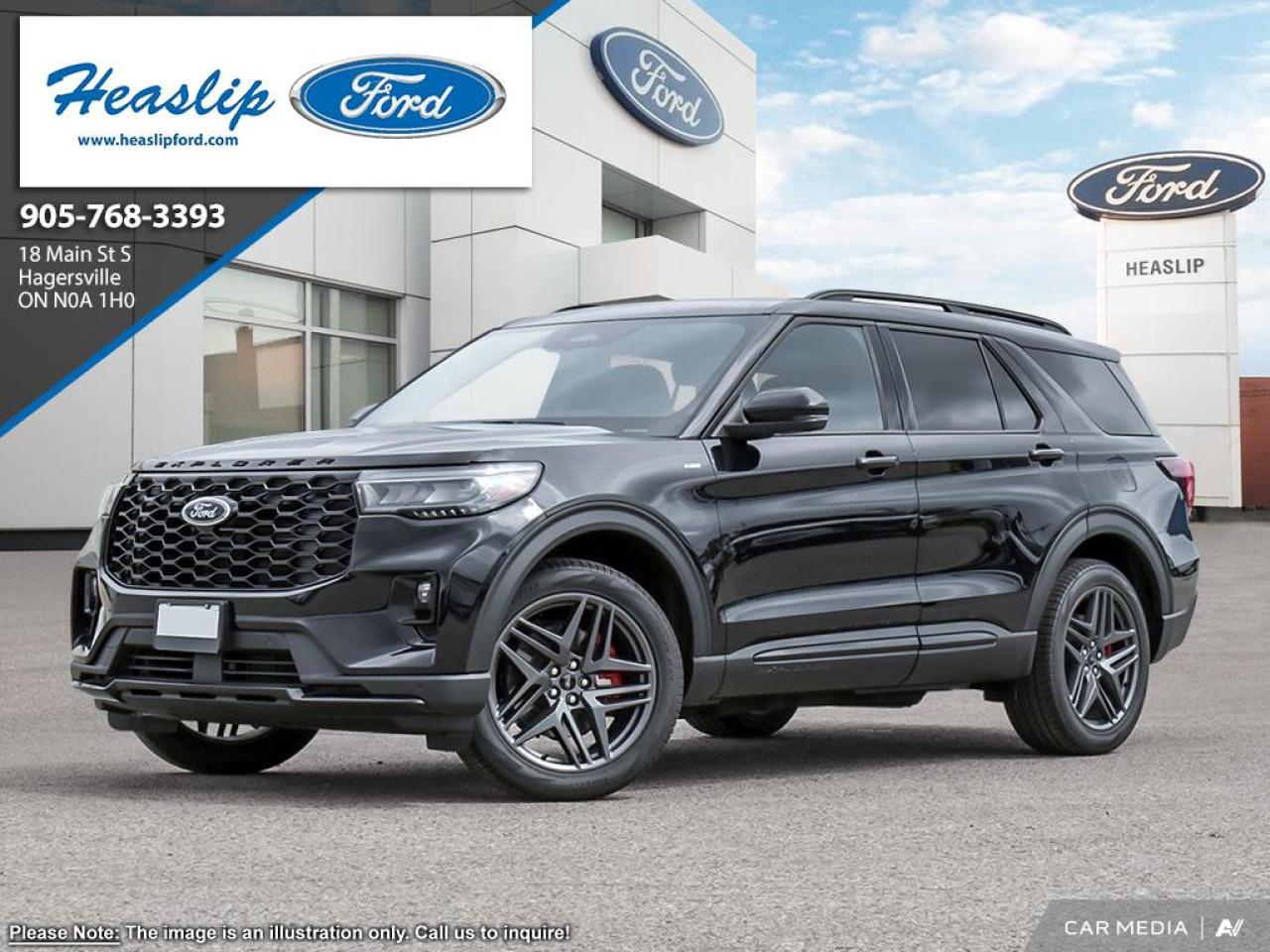 New 2025 Ford Explorer ST-Line for sale in Hagersville, ON