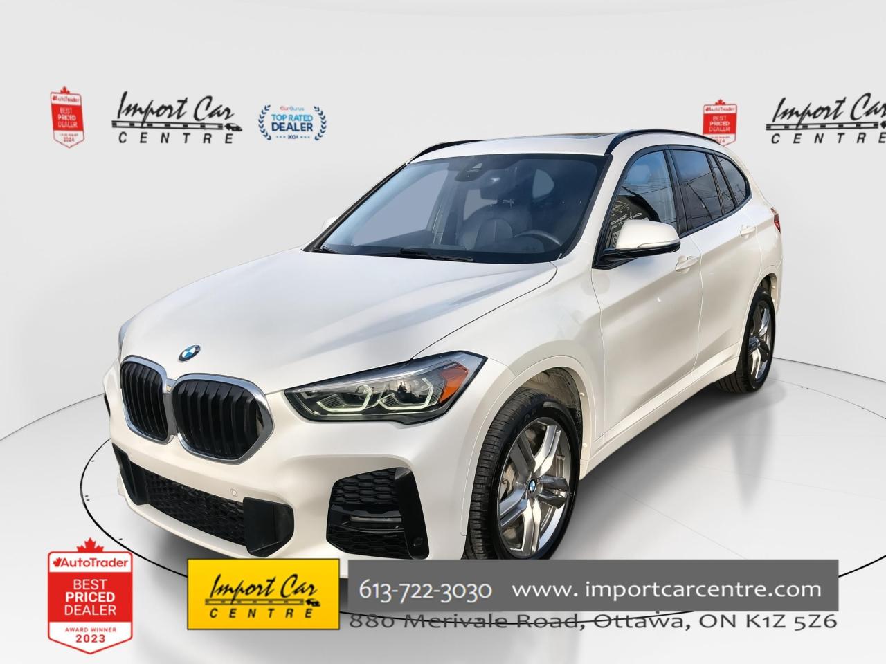 Used 2022 BMW X1 xDrive28i M SPORTS PKG, DAKOTA LEATHER, PANO. ROOF for sale in Ottawa, ON