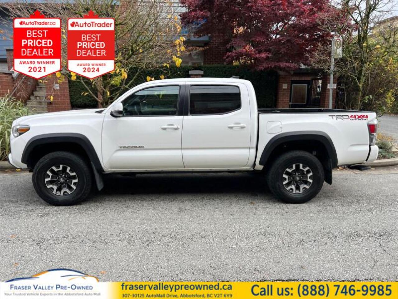 Used 2020 Toyota Tacoma TRD Off-Road  Auto, Nav, Clean, Local for sale in Abbotsford, BC