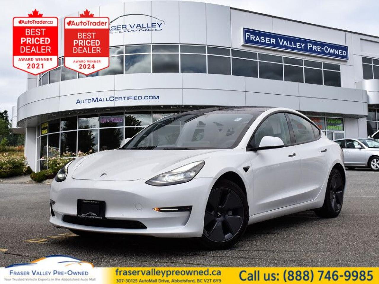 Used 2022 Tesla Model 3 Long Range AWD  One Owner, No Accidents for sale in Abbotsford, BC