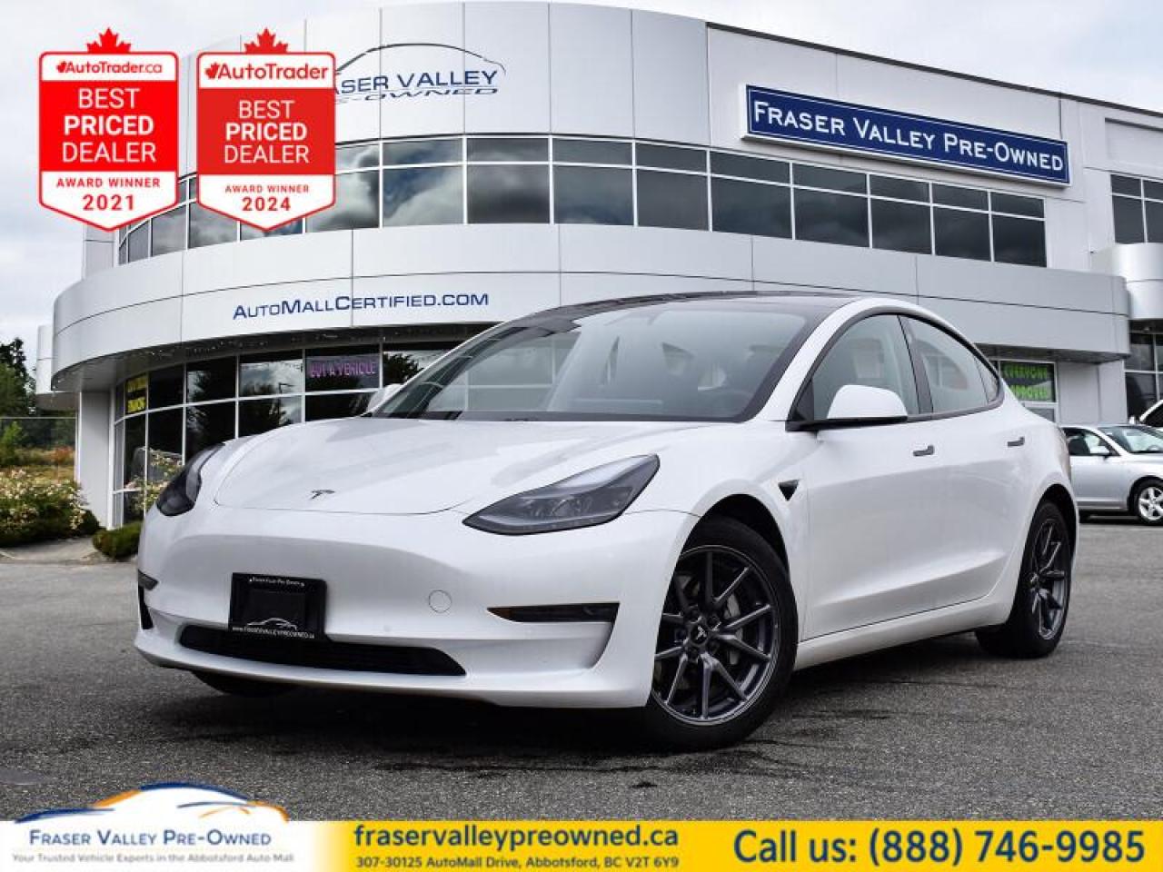 Used 2021 Tesla Model 3 Long Range  Clean, Local, AWD for sale in Abbotsford, BC