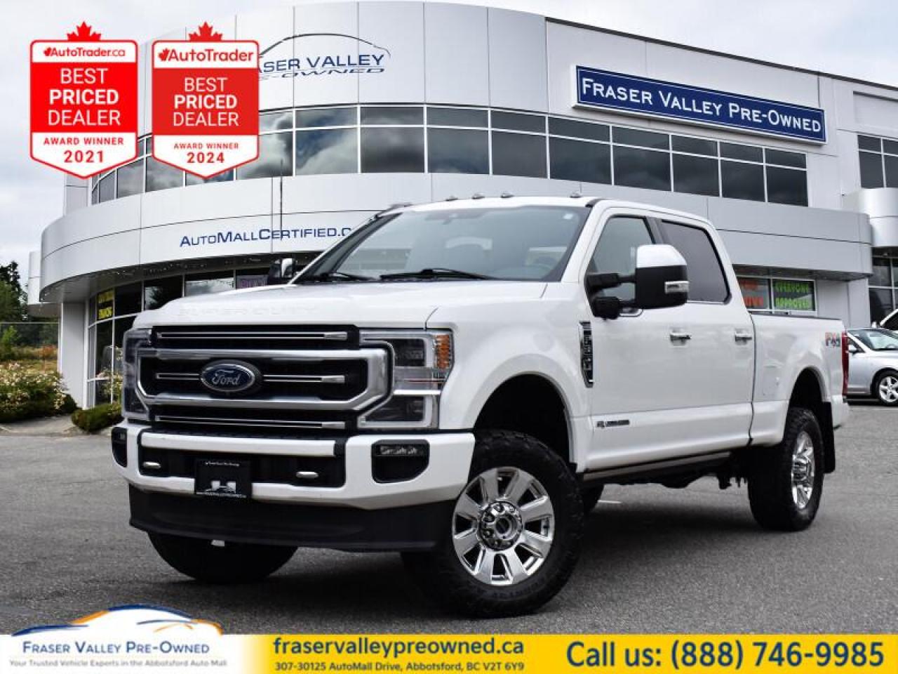 Used 2022 Ford F-350 Super Duty Platinum  Diesel, Clean, Local for sale in Abbotsford, BC