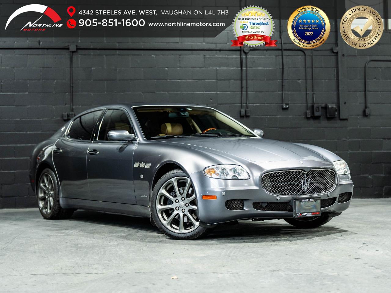 Used 2008 Maserati Quattroporte 4dr Sdn Executive GT Auto/BOSE/CLEAN CARFAX for sale in Vaughan, ON