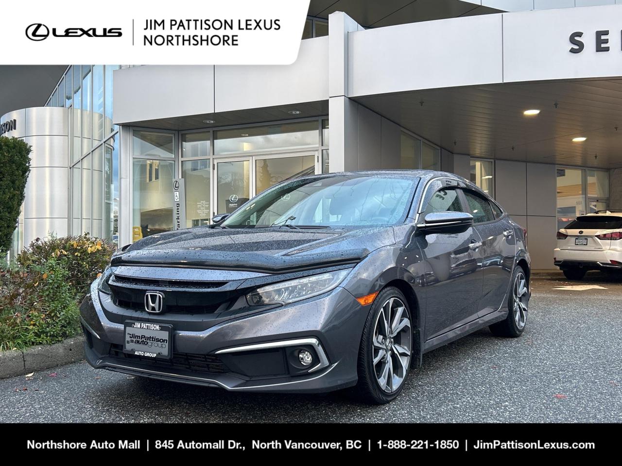 Used 2019 Honda Civic Sedan Touring CVT / Touring Package / Local Car / for sale in North Vancouver, BC