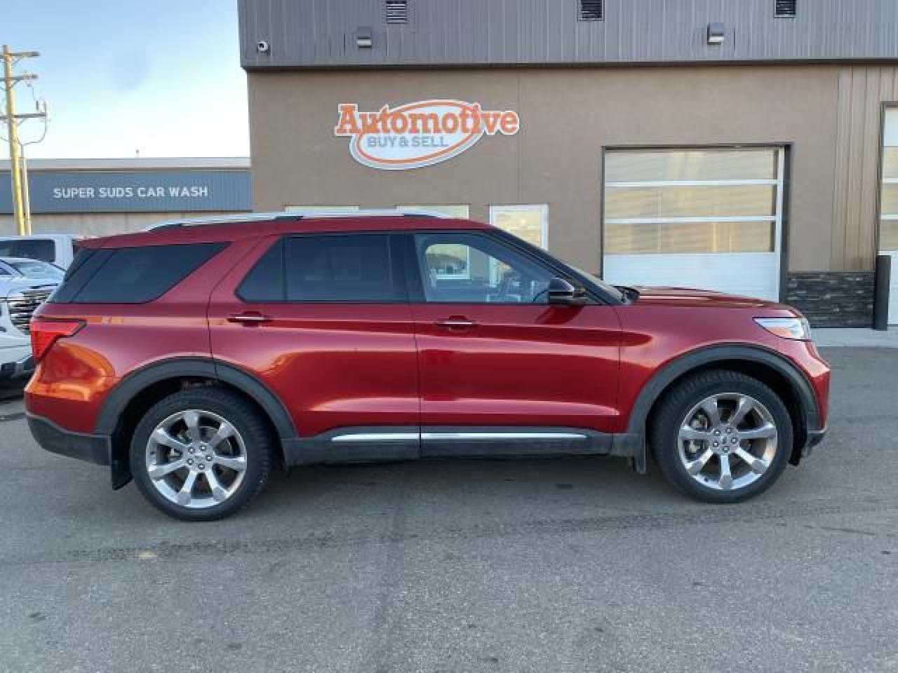 Used 2020 Ford Explorer Platinum Awd for sale in Stettler, AB