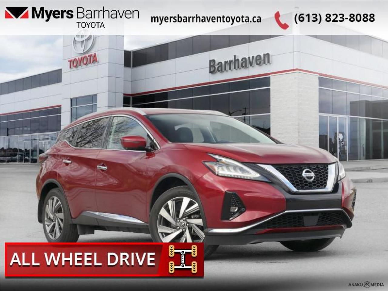 Used 2019 Nissan Murano SL AWD  - Leather Seats - $188 B/W for sale in Ottawa, ON