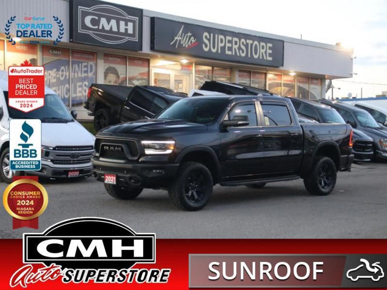 Used 2021 RAM 1500 Rebel  **NIGHT EDITION - PANO ROOF** for sale in St. Catharines, ON