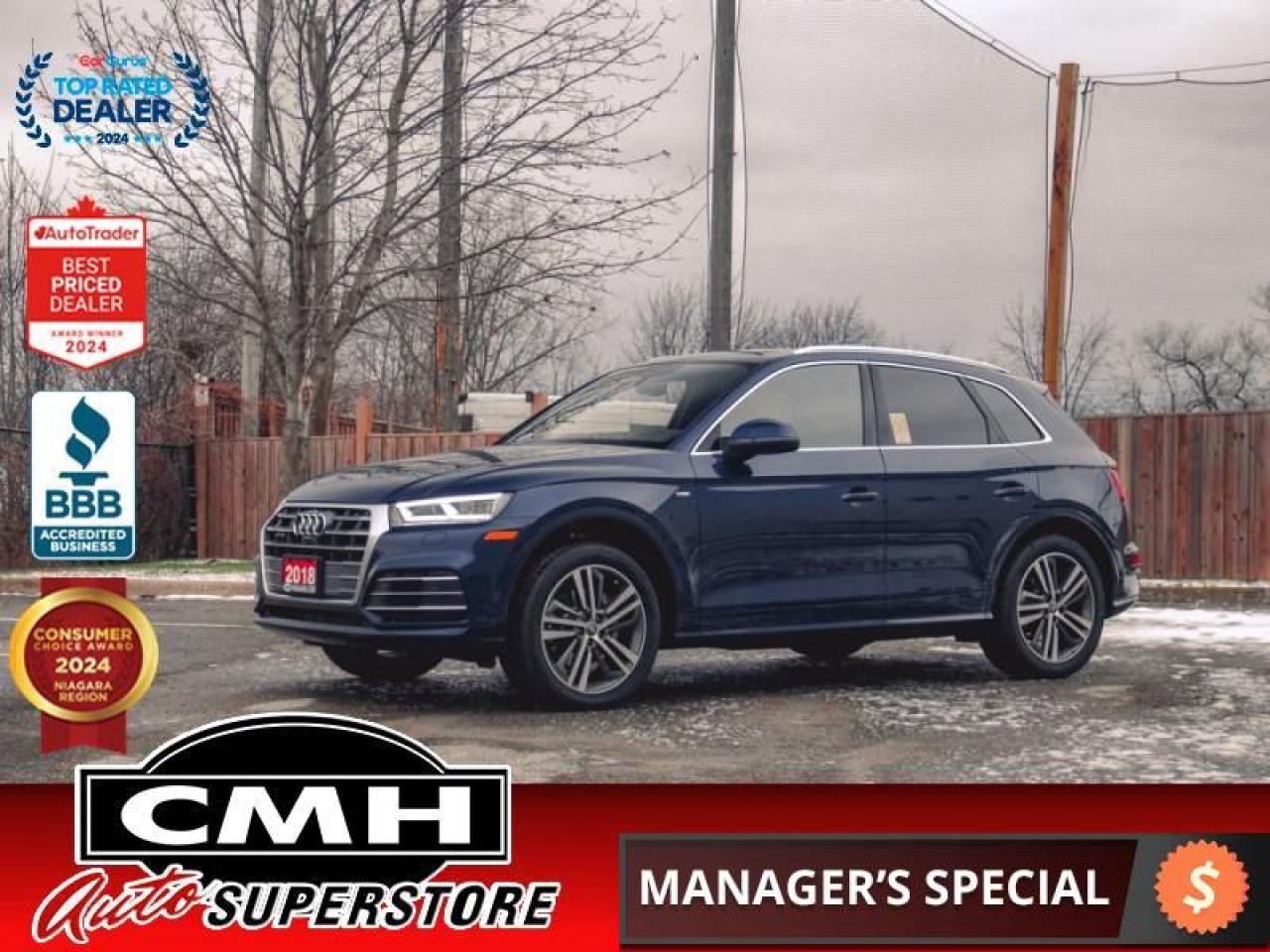 Used 2018 Audi Q5 2.0 TFSI quattro Technik  **LOW KMS - 1 OWNER** for sale in St. Catharines, ON