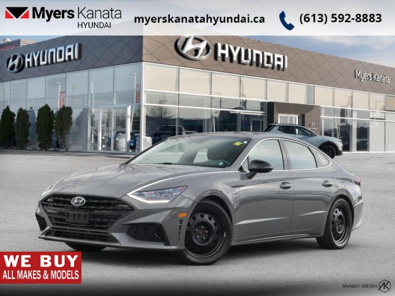 Used 2023 Hyundai Sonata N-Line  - Leather Seats for sale in Kanata, ON