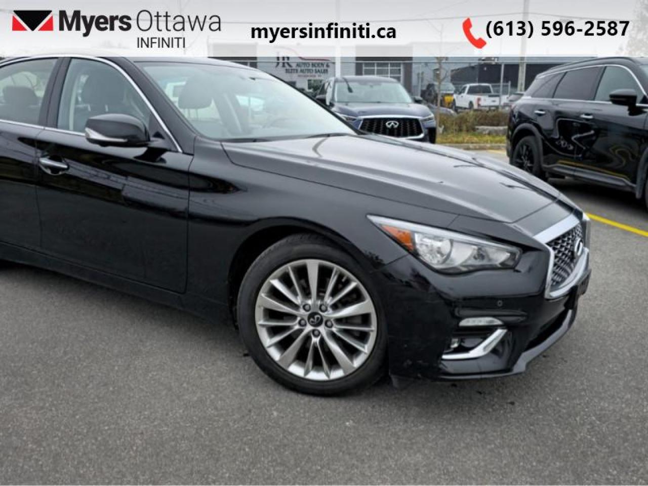 Used 2021 Infiniti Q50 LUXE for sale in Ottawa, ON