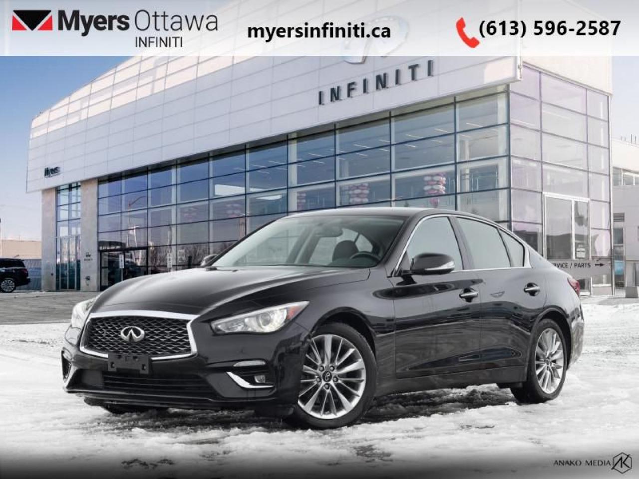 Used 2021 Infiniti Q50 LUXE for sale in Ottawa, ON