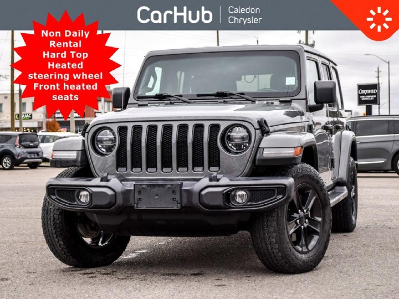 Used 2021 Jeep Wrangler Unlimited Altitude Freedom Top LED Lighting R-Start for sale in Bolton, ON