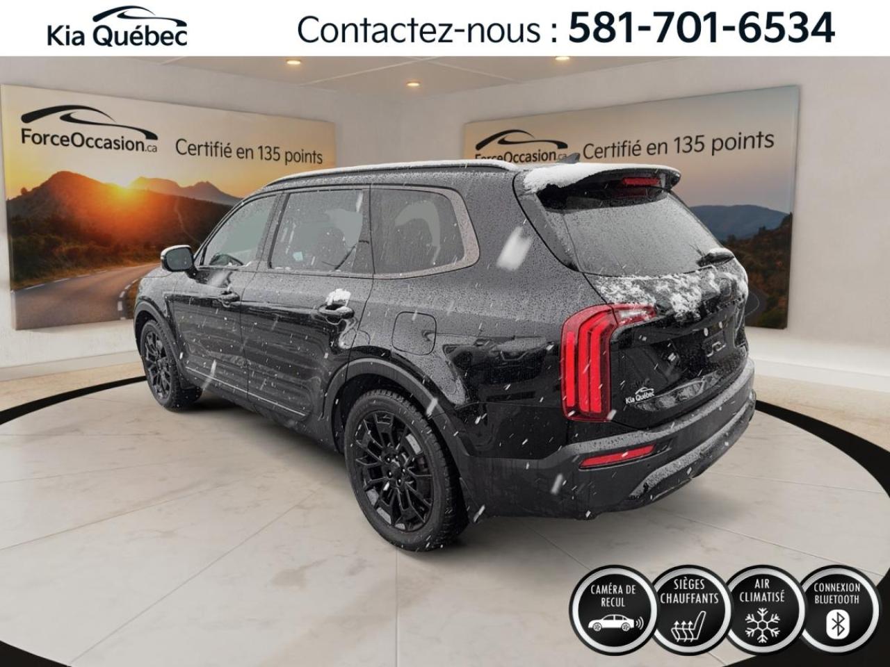 Used 2021 Kia Telluride EDITION NOCTURNE * AWD* 7 PLACES* GPS* CAMERA 360* for sale in Québec, QC