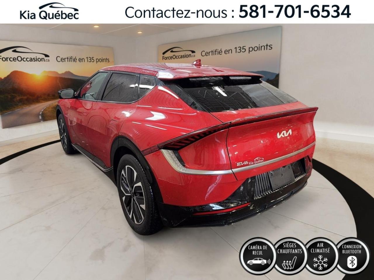 Used 2023 Kia EV6 LONG RANGE * AWD* GPS*ANGLES MORTS* CARPLAY* for sale in Québec, QC