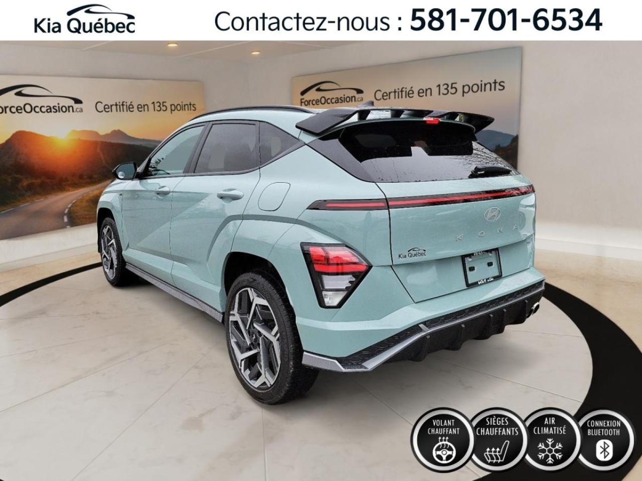 Used 2024 Hyundai KONA 1.6T N LINE AWD *CARPLAY *BIZONE *CAMÉRA *CRUISE for sale in Québec, QC