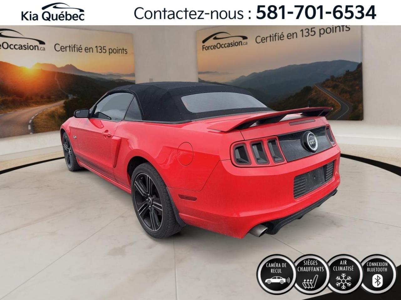 Used 2013 Ford Mustang GT *CALIFORNIA SPECIAL *DÉCAPOTABLE *V8 *GPS for sale in Québec, QC