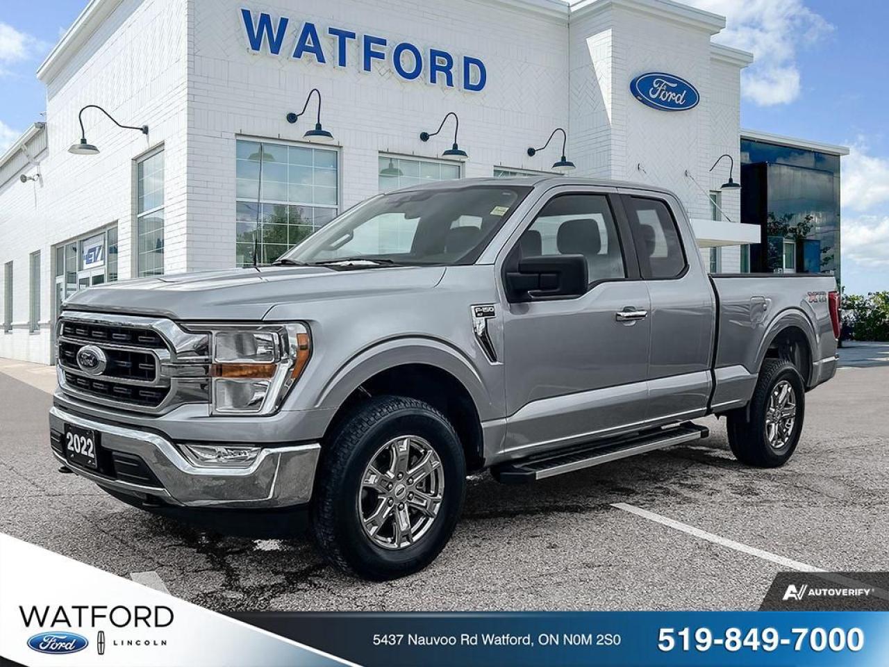 Used 2022 Ford F-150 XLT cabine double 4RM caisse de 6,5 pi for sale in Watford, ON