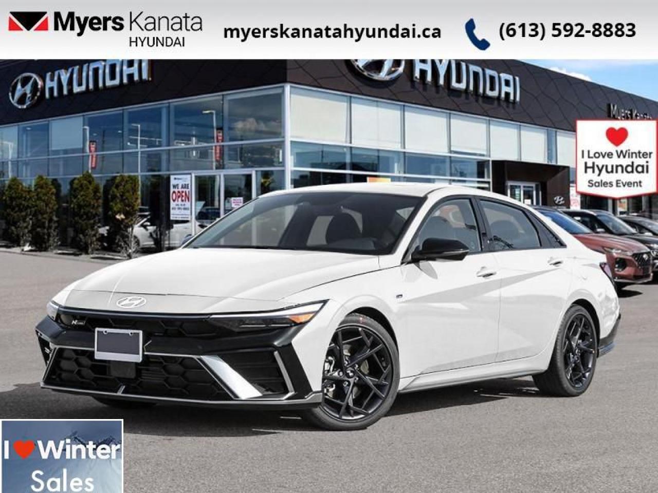 New 2025 Hyundai Elantra N Line Ultimate DCT  -  Premium Audio - $117.07 /Wk for sale in Kanata, ON