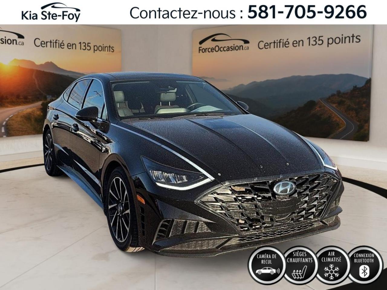 Used 2020 Hyundai Sonata SPORT* CUIR* TOIT PANO* VOLANT CHAUFFANT* CARPLAY* for sale in Ste-Foy, QC