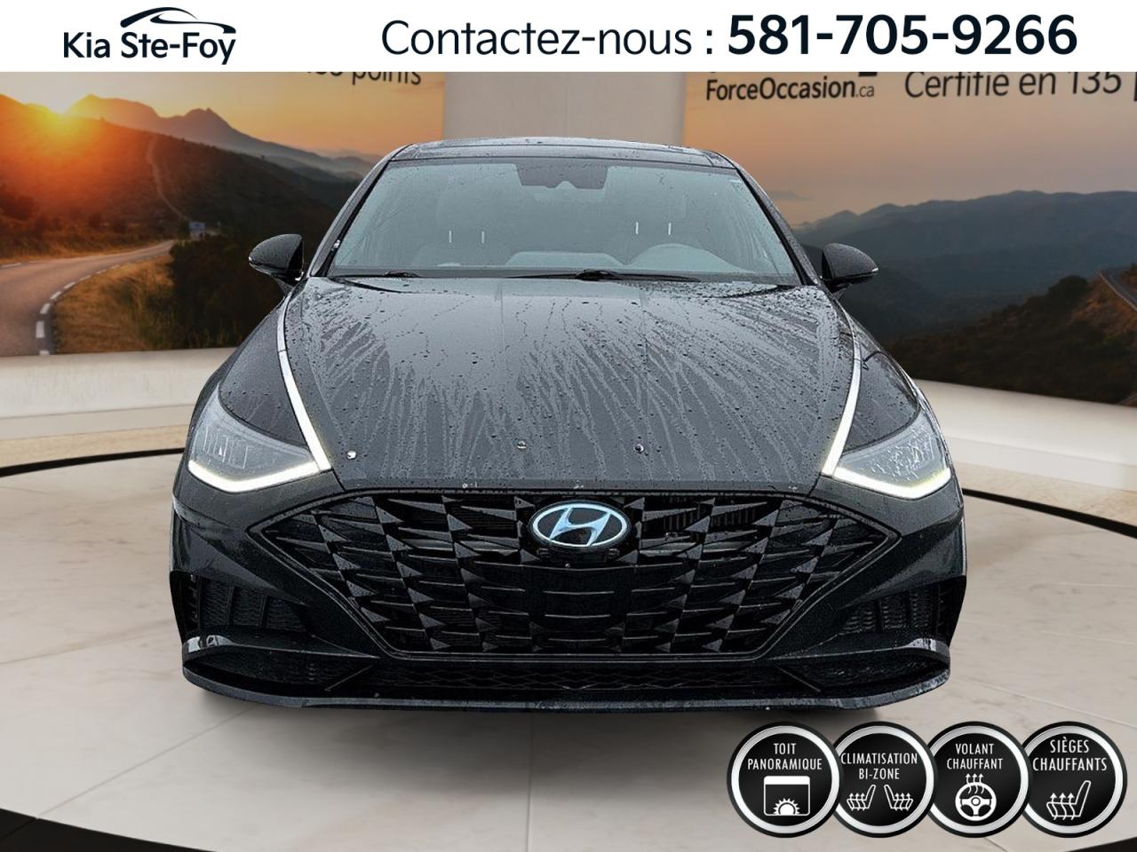 Used 2020 Hyundai Sonata SPORT* CUIR* TOIT PANO* VOLANT CHAUFFANT* CARPLAY* for sale in Ste-Foy, QC