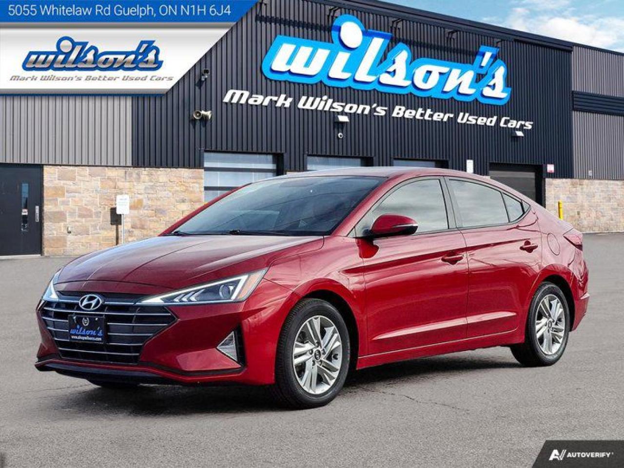 Used 2020 Hyundai Elantra Preferred | Heated Seats & Steering | Blind Spot Monitor | Cruise Control | Apple CarPlay | Android for sale in Guelph, ON